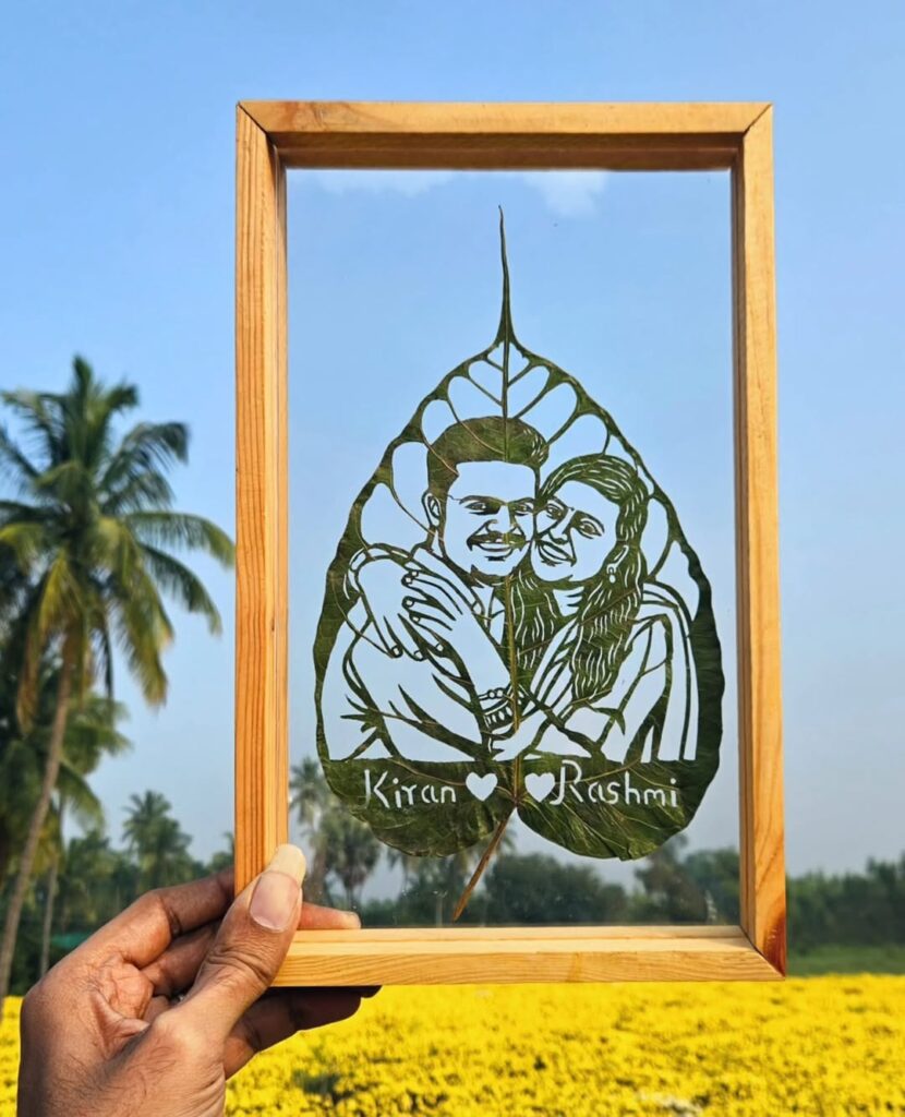 CUSTOM LEAF ART