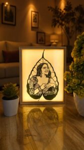 leaf art-light frame
